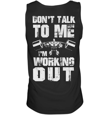 Dont Talk To Me - Tank Top - Tank Top - AlphaCommitment - AlphaCommitment