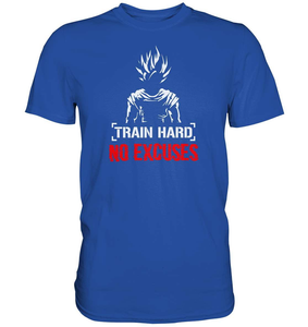 Train Hard No Excuses - Oversized T-Shirt
