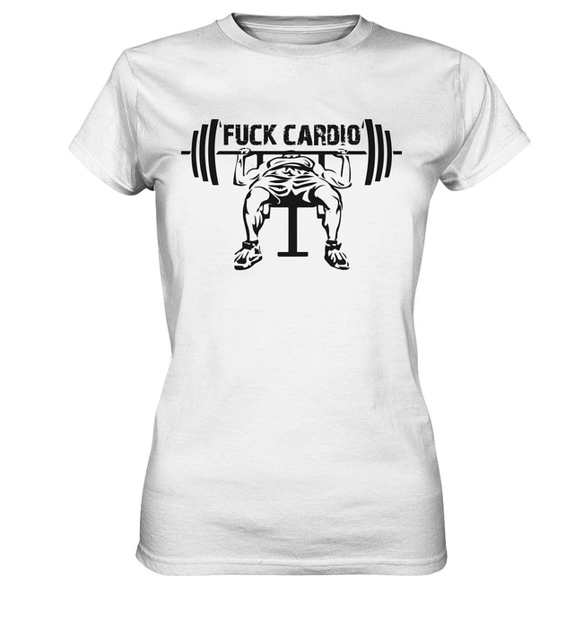 Fuck Cardio - Premium T-Shirt - T-Shirt - AlphaCommitment - AlphaCommitment
