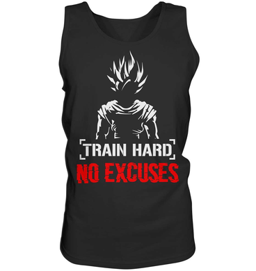 Train Hard No Excuses - Tank-Top - Tank Top - AlphaCommitment - AlphaCommitment